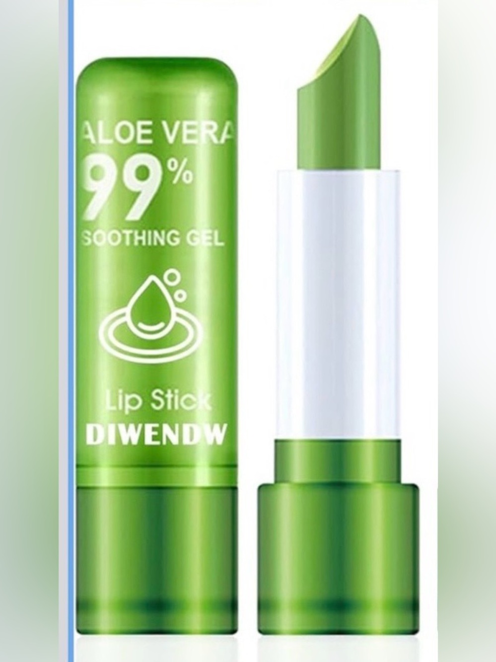 NWT 2 Pack Aloe Vera Color Changing Lipstick Moisturizing Lip Gloss Lip Balm